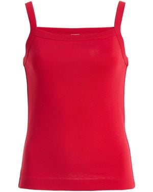 Flore Flore May Cotton Camisole Top - Red