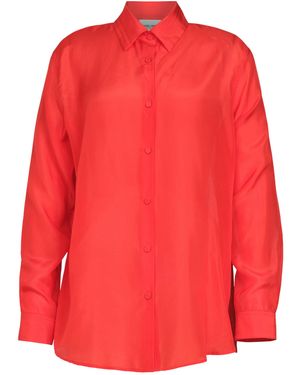 Rachel Comey Quinney Silk Shirt - Red