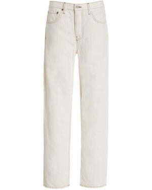 Twp Pony Boy Rigid Straight-Leg Jeans - White