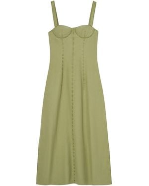 ILIO NEMA Odysseus Cotton Dress - Green