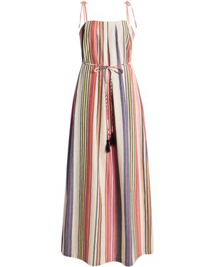 ILIO NEMA Nisus Striped Cotton Maxi Dress - Multicolour