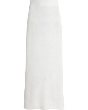 Jonathan Simkhai Nicky Crocheted Midi Skirt - White