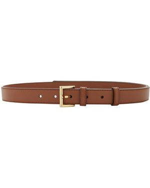 Prada Leather Belt - Brown