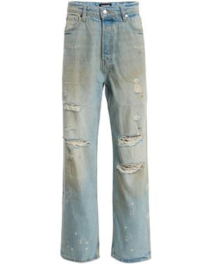 EB DENIM Sofia Rigid High-Rise Relaxed Jeans - Blue