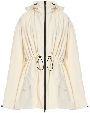 Wardrobe NYC Rhw Crop Anorak - Natural