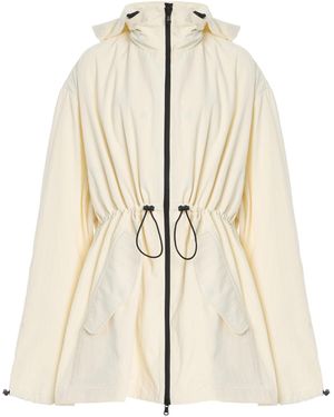 Wardrobe NYC Rhw Crop Anorak - Natural