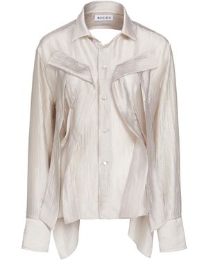 Maticevski Hornet Shirt - Natural