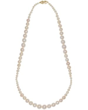 RAGBAG STUDIO Olga Pearl Necklace - White