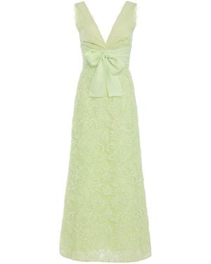 Giambattista Valli Lace Midi Dress - Green