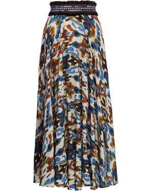 Lena Hoschek Maeve Cotton Maxi Skirt - White