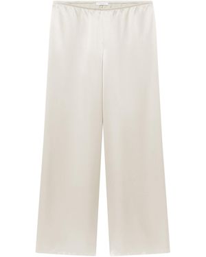 All Three Olympia Silk Pant - White