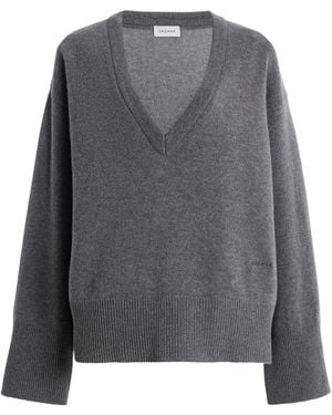 House of Dagmar Knit Wool Jumper - Grey
