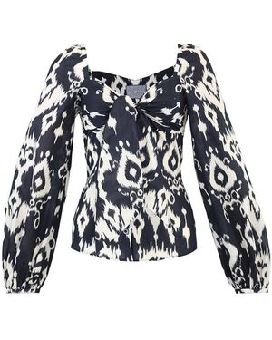 Lena Hoschek Andrea Cotton Blouse - White