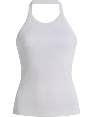 Flore Flore Angie Cotton Tank Top - White