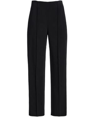 Rohe Tailored Cigarette Straight Leg Trousers - Black