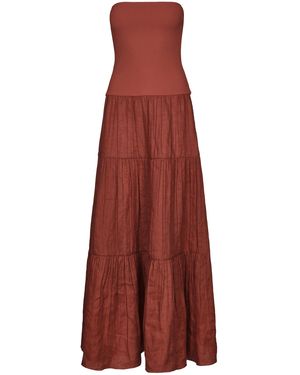Johanna Ortiz New Empowerment Movement Maxi Dress - Red