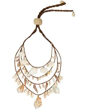 Johanna Ortiz Magical Chant Natural Shell Necklace - Metallic
