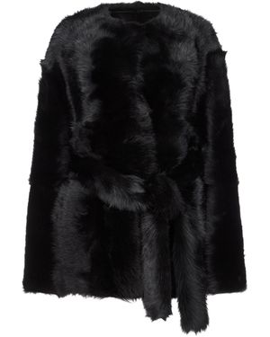 FFORME Simone Reversible Shearling Jacket - Black