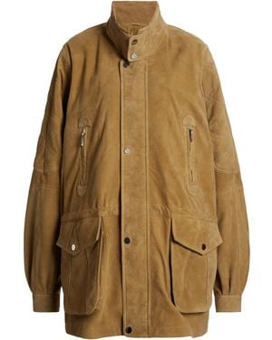 Christopher Esber Hunt Leather Jacket - Brown