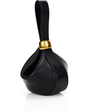 Amanu The Zambia Leather Pouch - Black