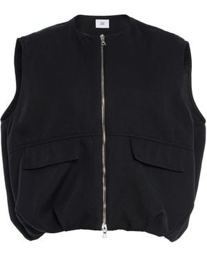 Adam Lippes Relaxed Cotton-Twill Vest - Blue