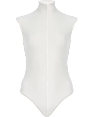Wardrobe NYC Rhw Sleeveless Bodysuit - White