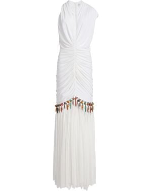 Christopher Esber Tropique Droplet Gown - White