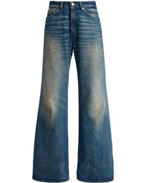 Haikure Clara Rigid Flared Jeans - Blue