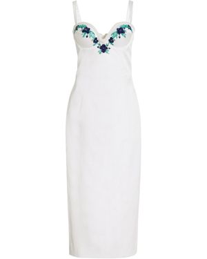 Miss Sohee Exclusive Iris Cupped Hourglass Dress - White