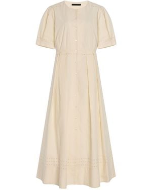 Jenni Kayne Harper Cotton Midi Dress - Natural