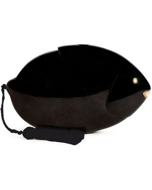 Emm Kuo Mero Clutch - Black