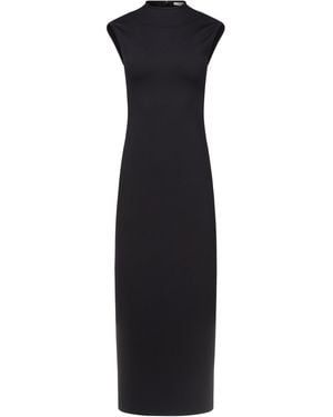 FFORME Aarvi Scuba Jersey Dress - Black