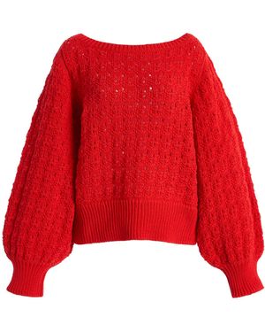 Merlette Cy Cotton Sweater - Red