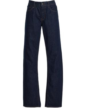 Kallmeyer Adina Low-Rise Cotton Jeans - Blue