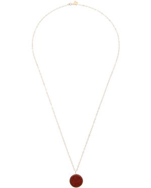 Ginette NY 18K Rose Sandstone Necklace - White