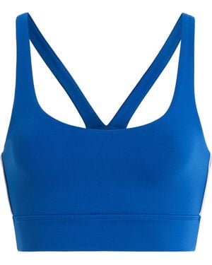Sporty & Rich Bold Health Active Sports Bra - Blue