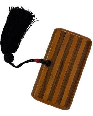 Emanuele Pantanella Design Ellisse Clutch - Black