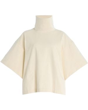 RÙADH The Orbital Cotton Top - White