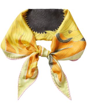 Jacquemus Le Losange Tournesol Scarf - Metallic