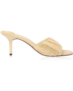 Jacquemus Les Mules Cubisto Heels - Yellow