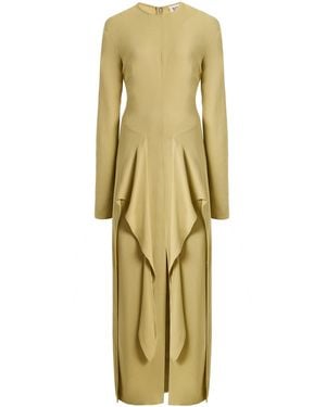 TOVE Elora Jersey Maxi Dress - Metallic