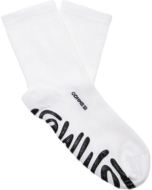 Comme Si The Q-Skin Pilates Sock - White