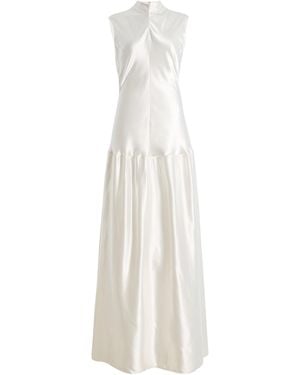 FFORME Onyx Ruffled Maxi Dress - White