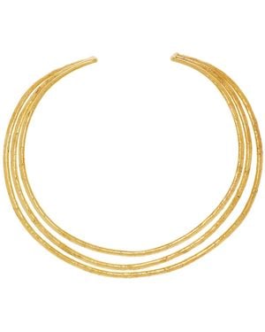 Sylvia Toledano Osiris Iii 22K-Plated Necklace - Metallic