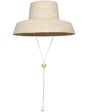 Johanna Ortiz X Arteseno Fierce Muse Sun Hat - White