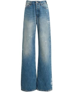 Jeanerica Virgo Rigid Mid-Rise Boyfriend Jeans - Blue