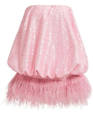 Aje. Elysian Sequin Mini Dress - Pink