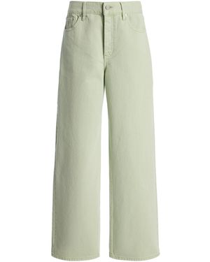 By Malene Birger Vinola Mid-Rise Wide-Leg Jeans - Green