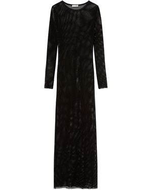 St. Agni Cotton Knit Dress - Black