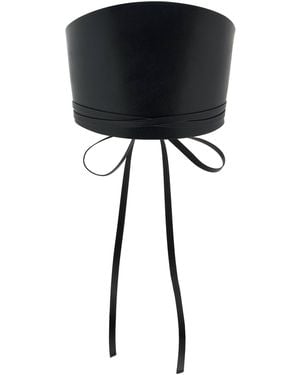 DEHANCHE Undone Corset Supple - Black